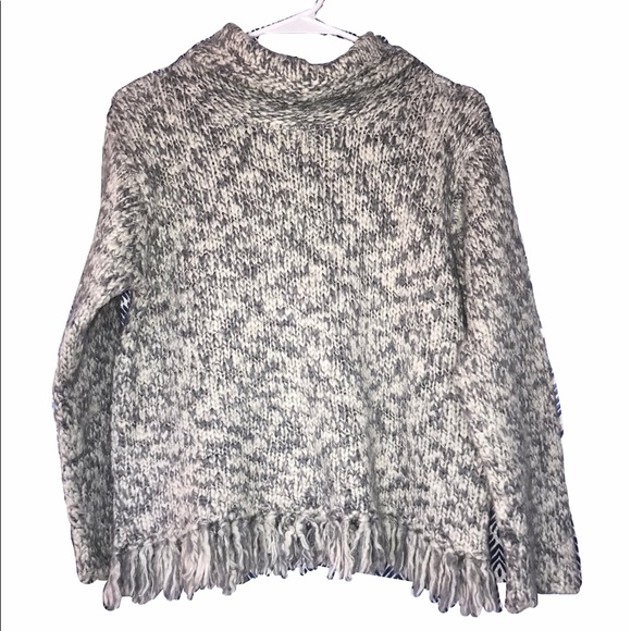 Wool Blend FiaItalia HandLoomed Turtleneck Sweater - Picture 3 of 5